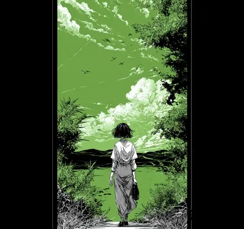 笔记应用整理漫画更新清单示意